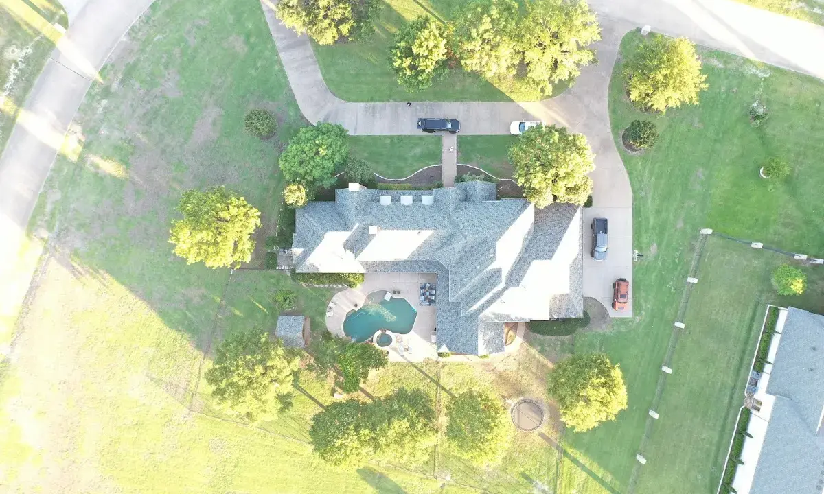 New shingle roof installation on a home in South Ogden